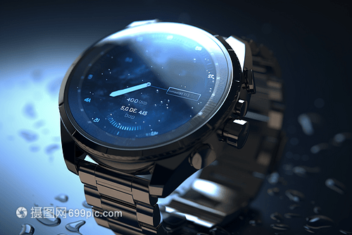 科技感智能手表 腕上的智慧生活新体验